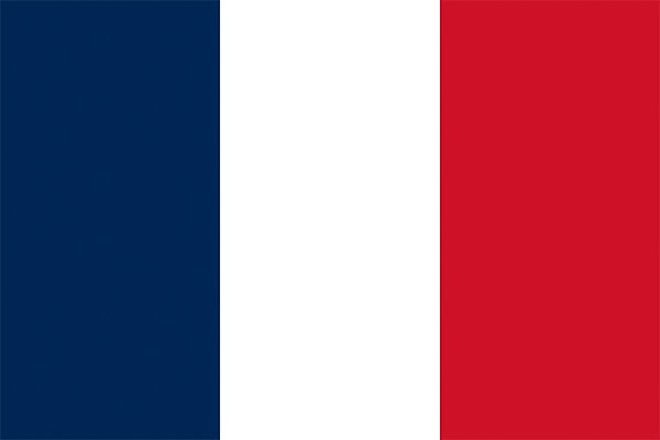 The national flag of France