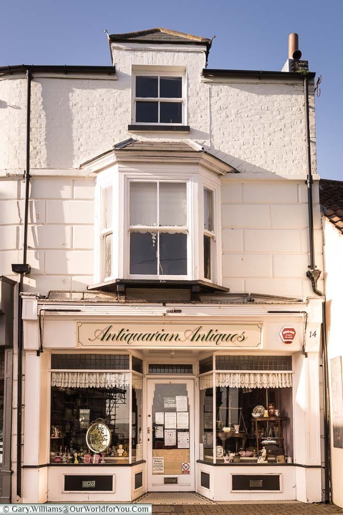 Antiquarian Antiques; a traditional antique and bric-a-brac shop in Broadstairs Town