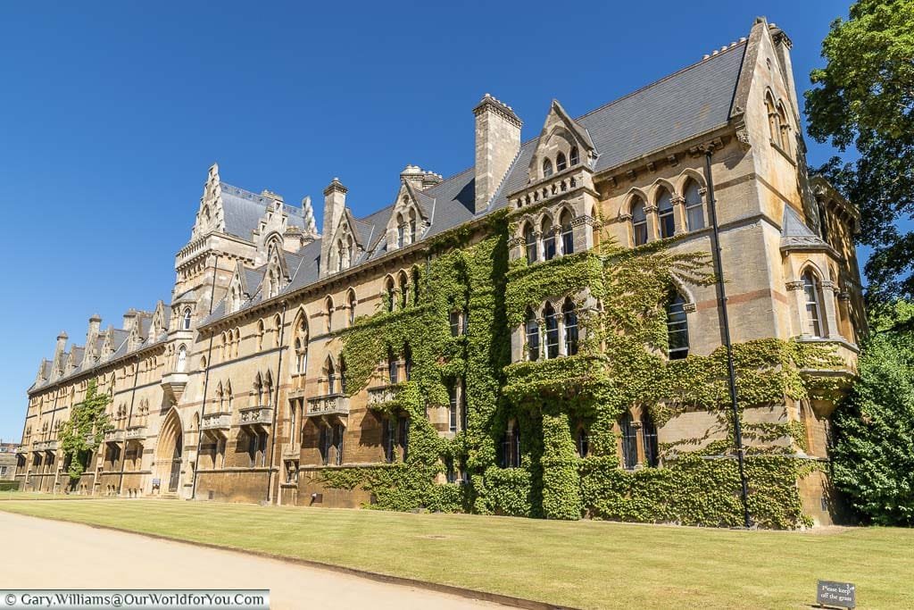 One entrance to Christ Church college, the Meadowgate on its southern side