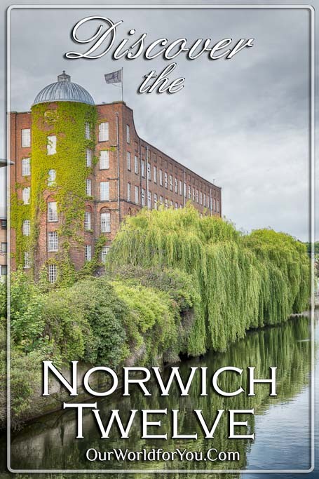 The Pin image of our post - 'Norwich 12 - Pinterest, Norwich, Norfolk, England - R2'