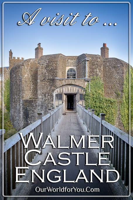 The pin for our post - 'Take to the Cannons at Walmer Castle, Kent, England'
