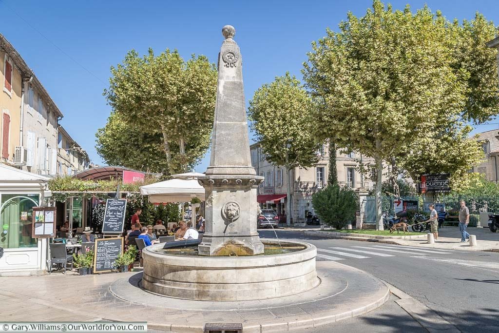 The fountain, St Remy-de-Provence, France