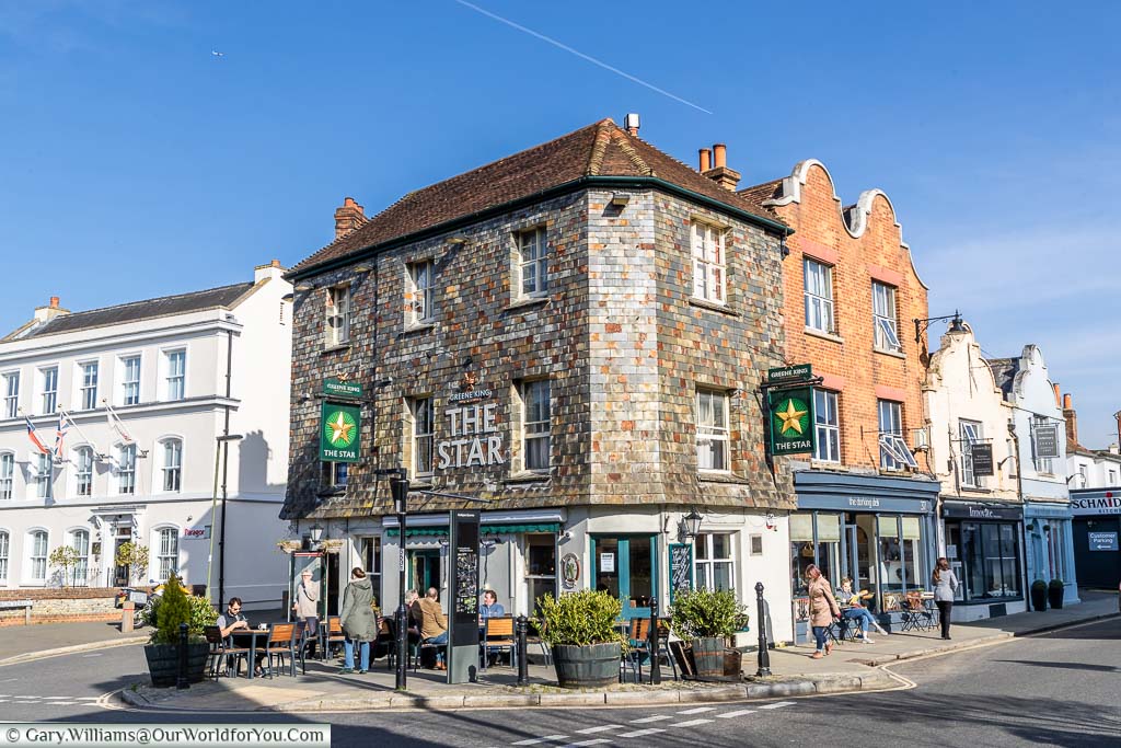 The Star Public House on the corner of West Street and Station Road in Dorking