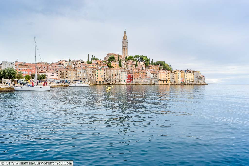 View from the harbour front, Rovinj, Croatia