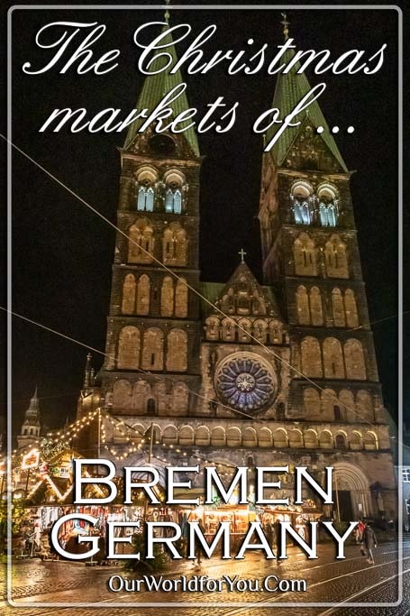 The Pin image of our post - 'Bremen at Christmas'