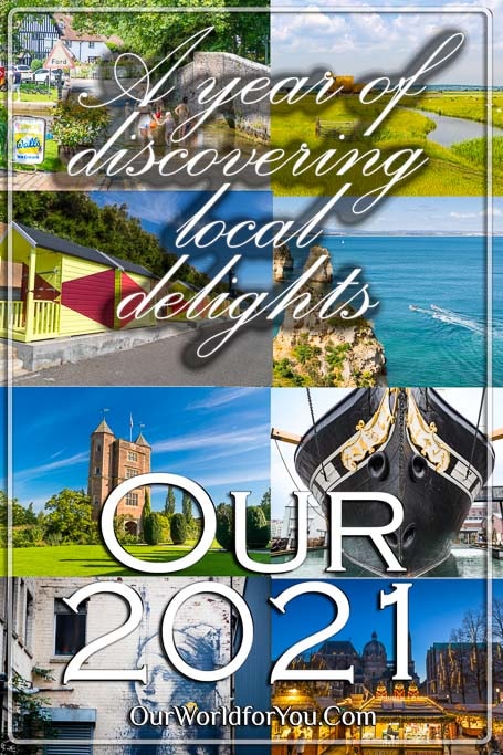 The pin image for our post - 'Our 2021, a year of discovering local delights '