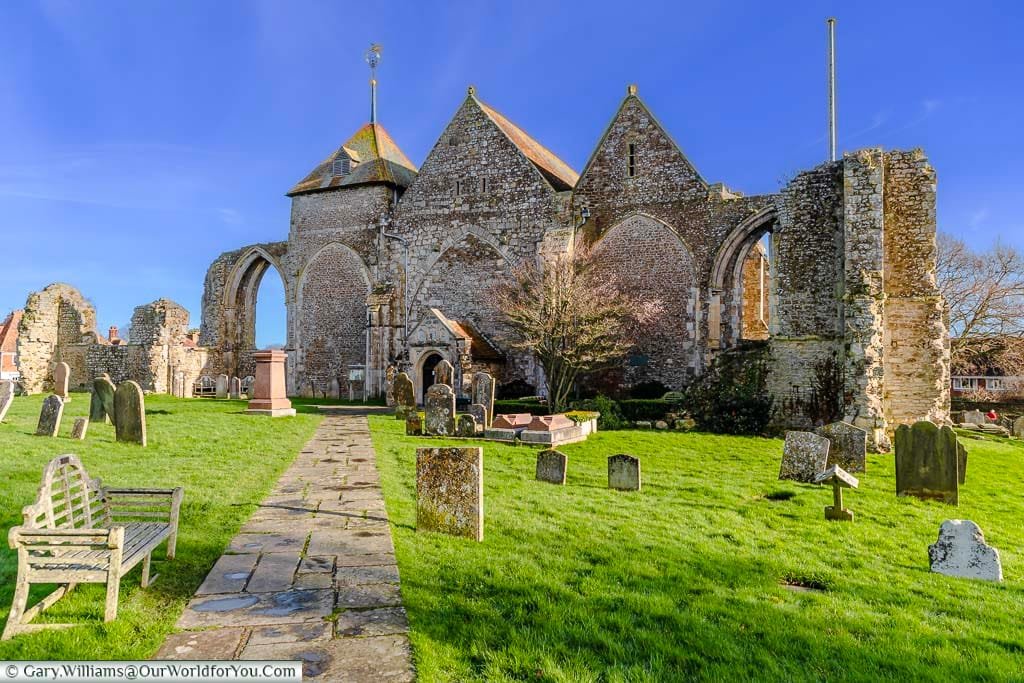 The view from German Street of St Thomas’s Church in Winchelsea