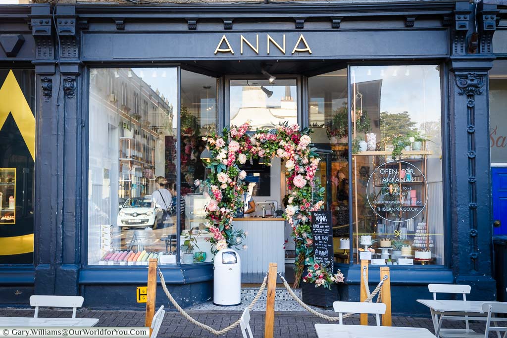 The ANNA Cake Couture Cake Shop in the Clifton district of Bristol