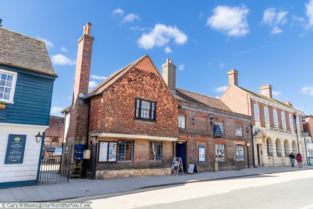 The Eden Valley Museum in the historic Church House on the High Street of Edenbridge