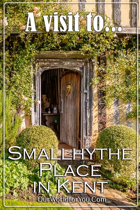 The pin image for the post - 'A visit to Smallhythe Place in Kent '