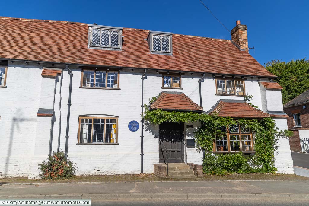 The historic Pitts Cottage on the outskirts of Westerham, Kent