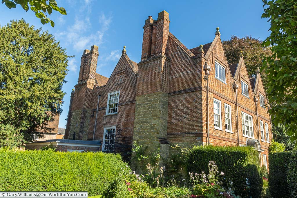 The red-brick 17th-century Quebec house in Westerham, Kent