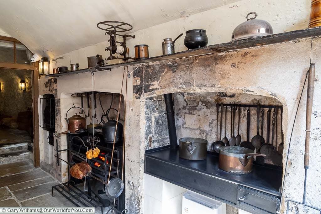 The period georgian kitchen of number one royal crescent