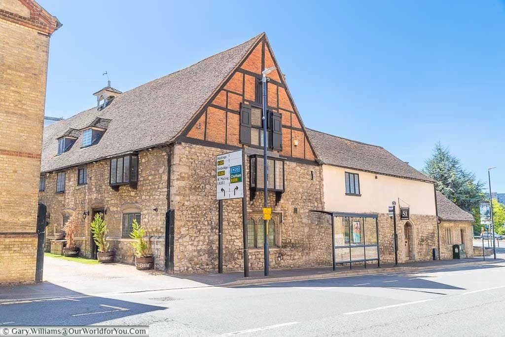 The medieval Corpus Christi Hall, one of the many remnants of historic maidstone