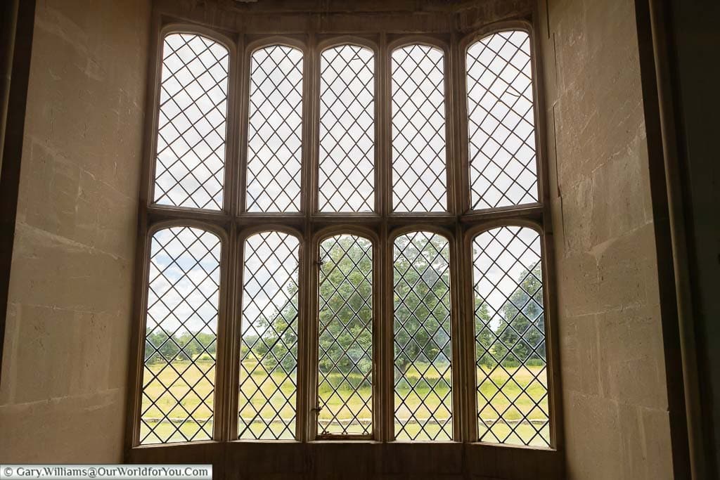 The window used in the famous Fox Talbot negative at Lacock abbey in Wiltshire.