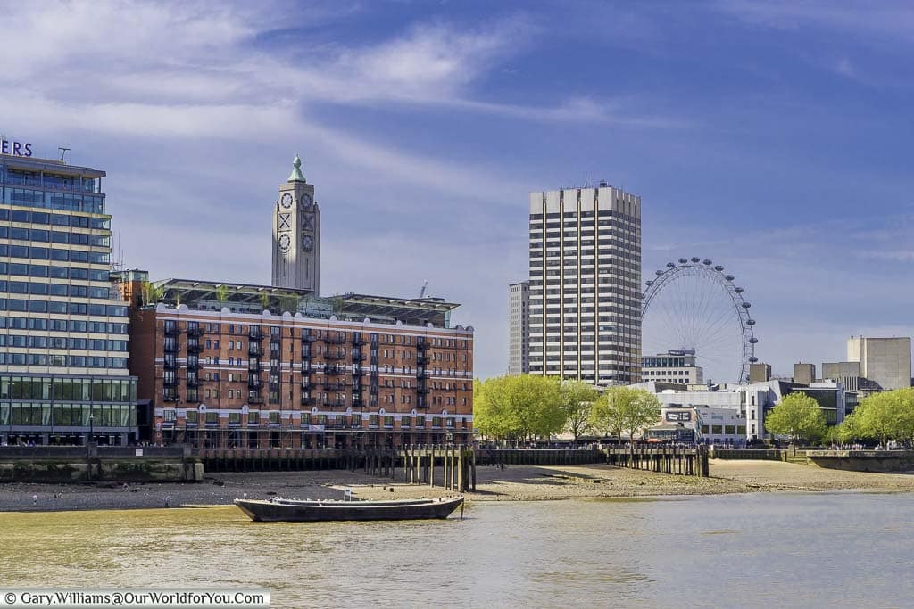 The OXO build on the Southbank of the River Thames
