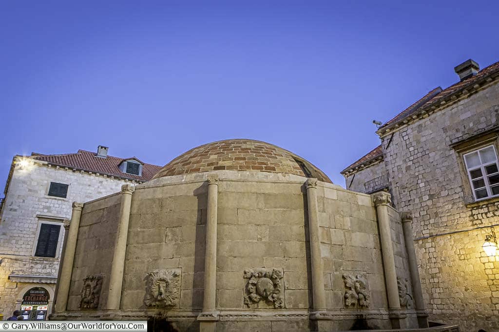 Large Onofrio's Fountain, Dubrovnik, Croatia