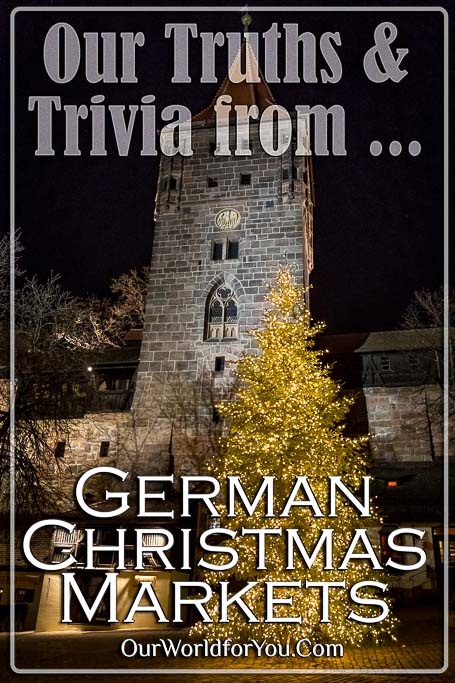 The pin image from our post - 'Our Truths & Trivia from the German Christmas Markets'