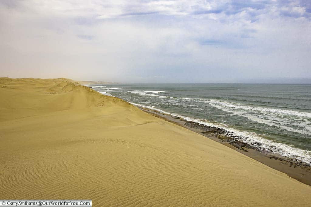 The skeleton coast, Sandwich Bay, Namibia