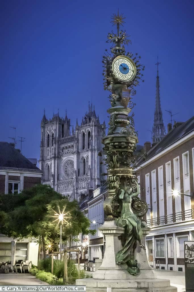 The Dewailly clock, Amiens, France