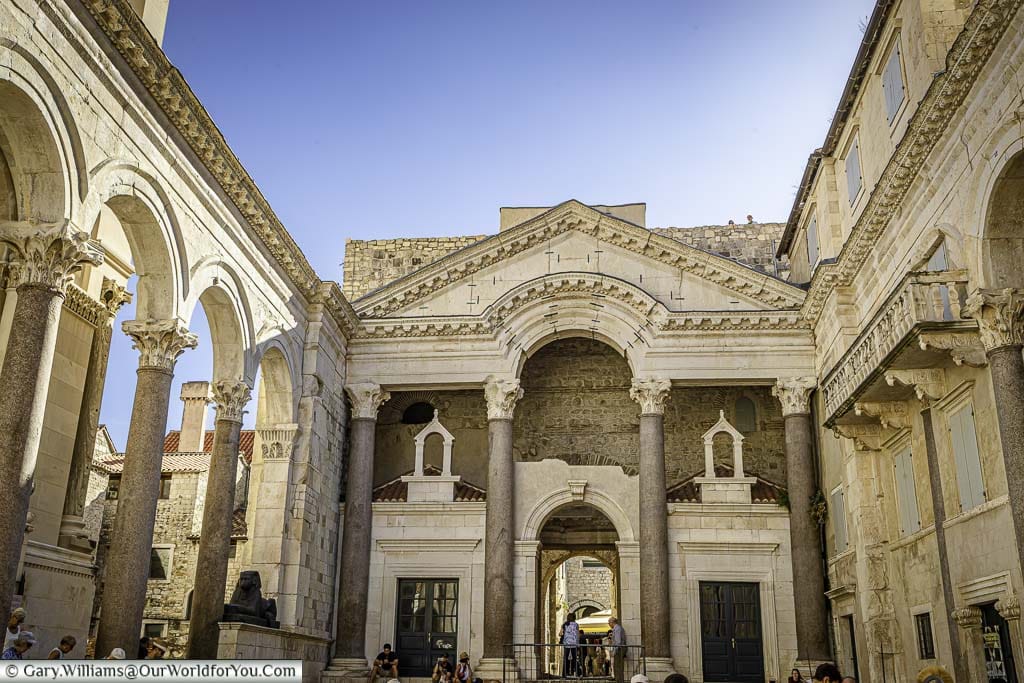 The Diocletian palace, Split, Croatia