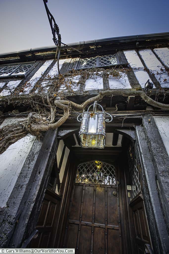 The Entrance to the Mermaid Inn, Rye, East Sussex, England, UK