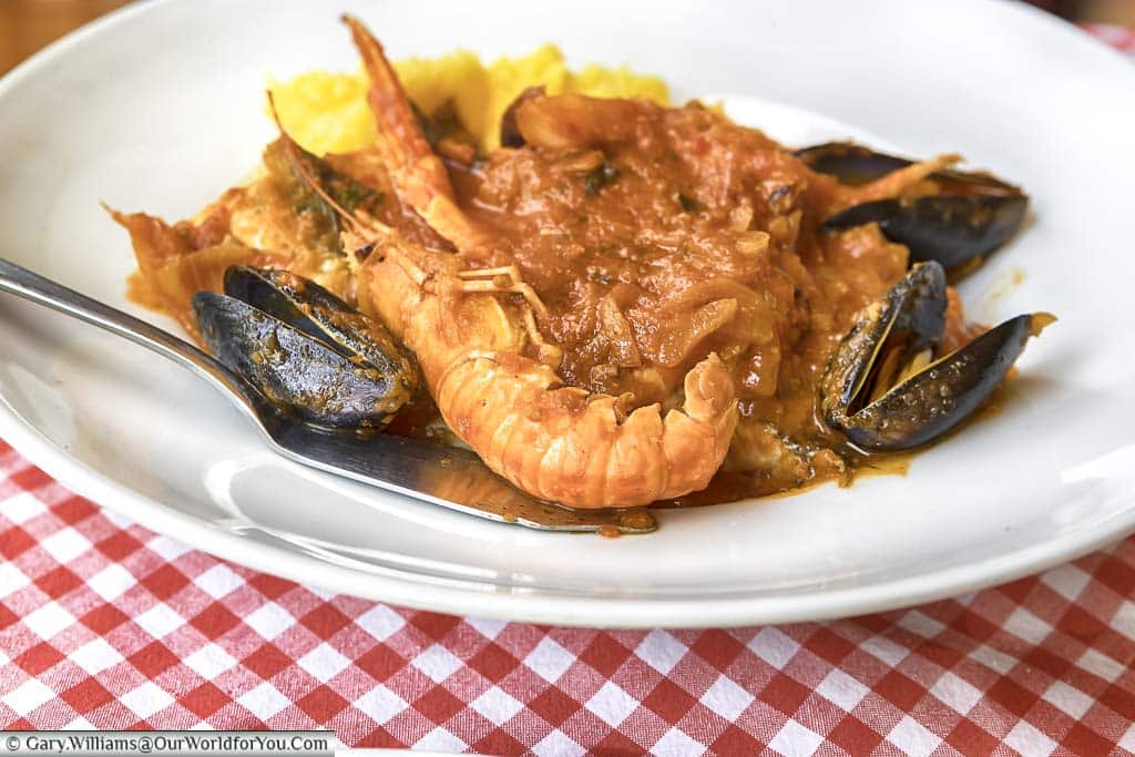 Brudet - Croatian sea food stew, Croatia