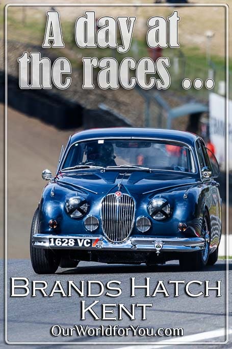 The pin image for our post - 'Brands Hatch: A day at the races'